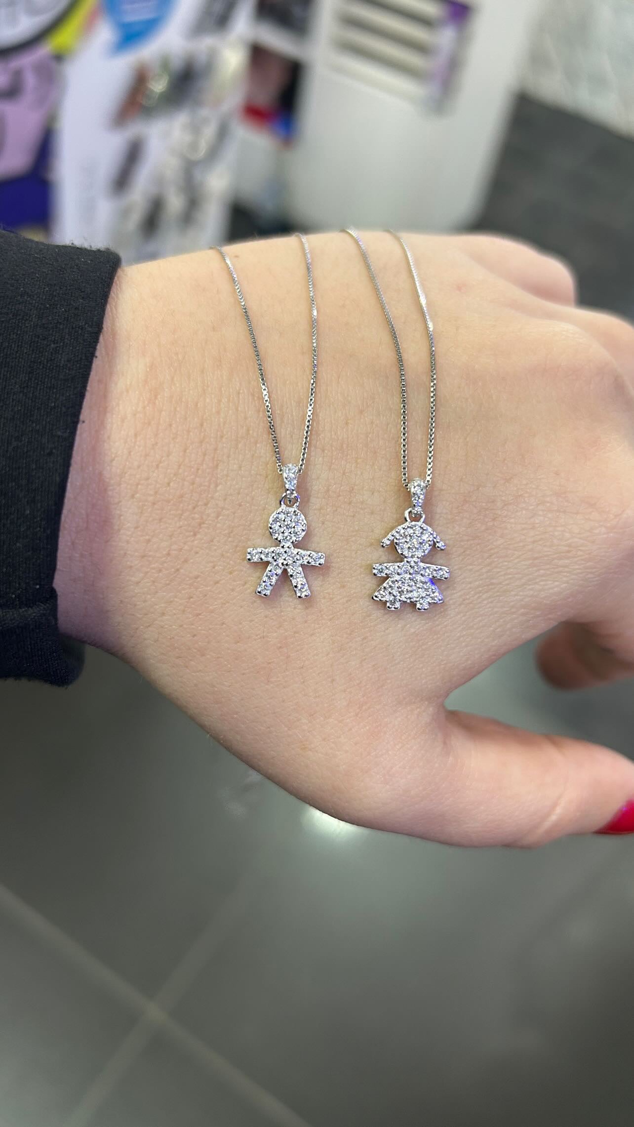 Collana bebè in argento 925