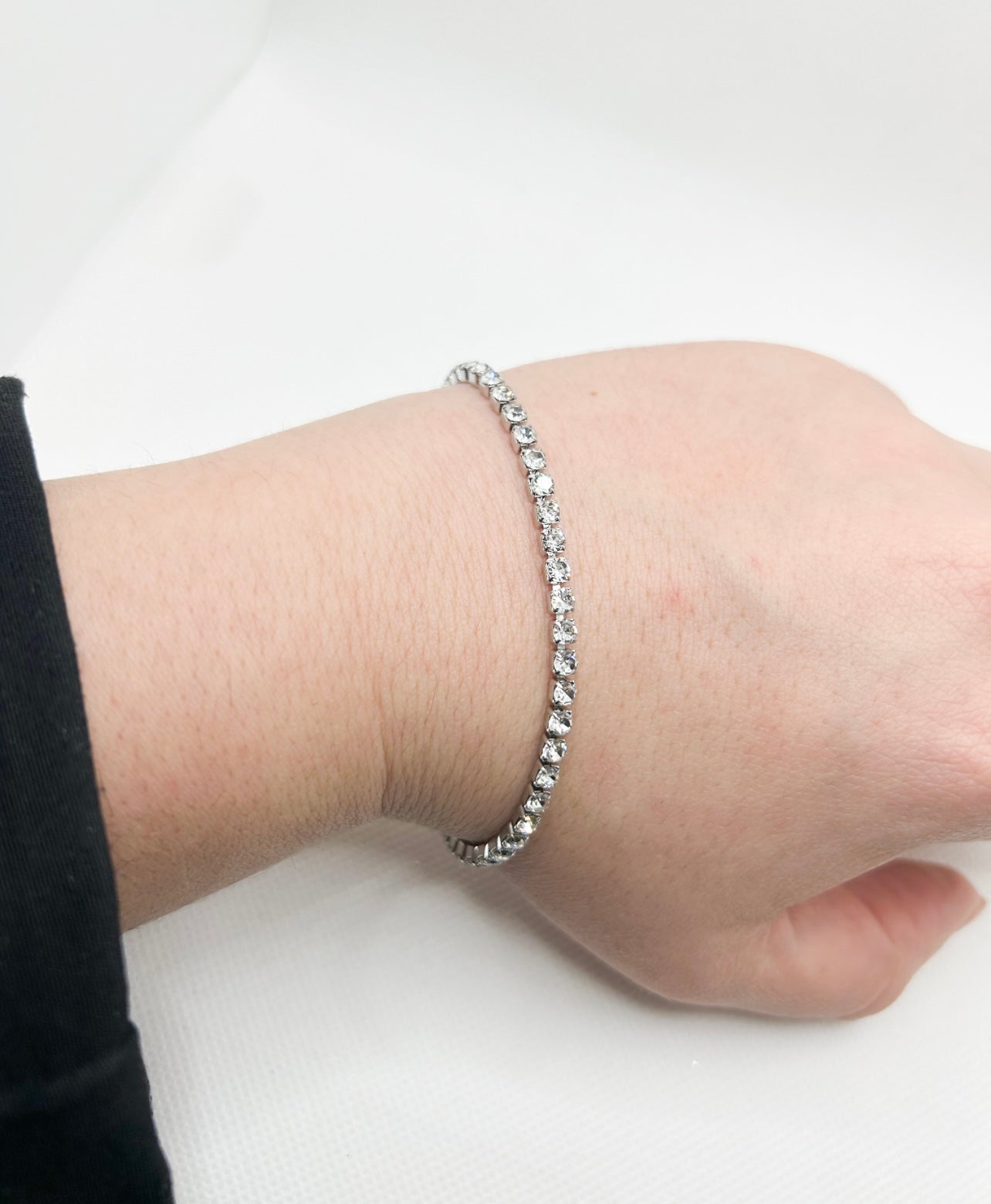 Bracciale modello tennis