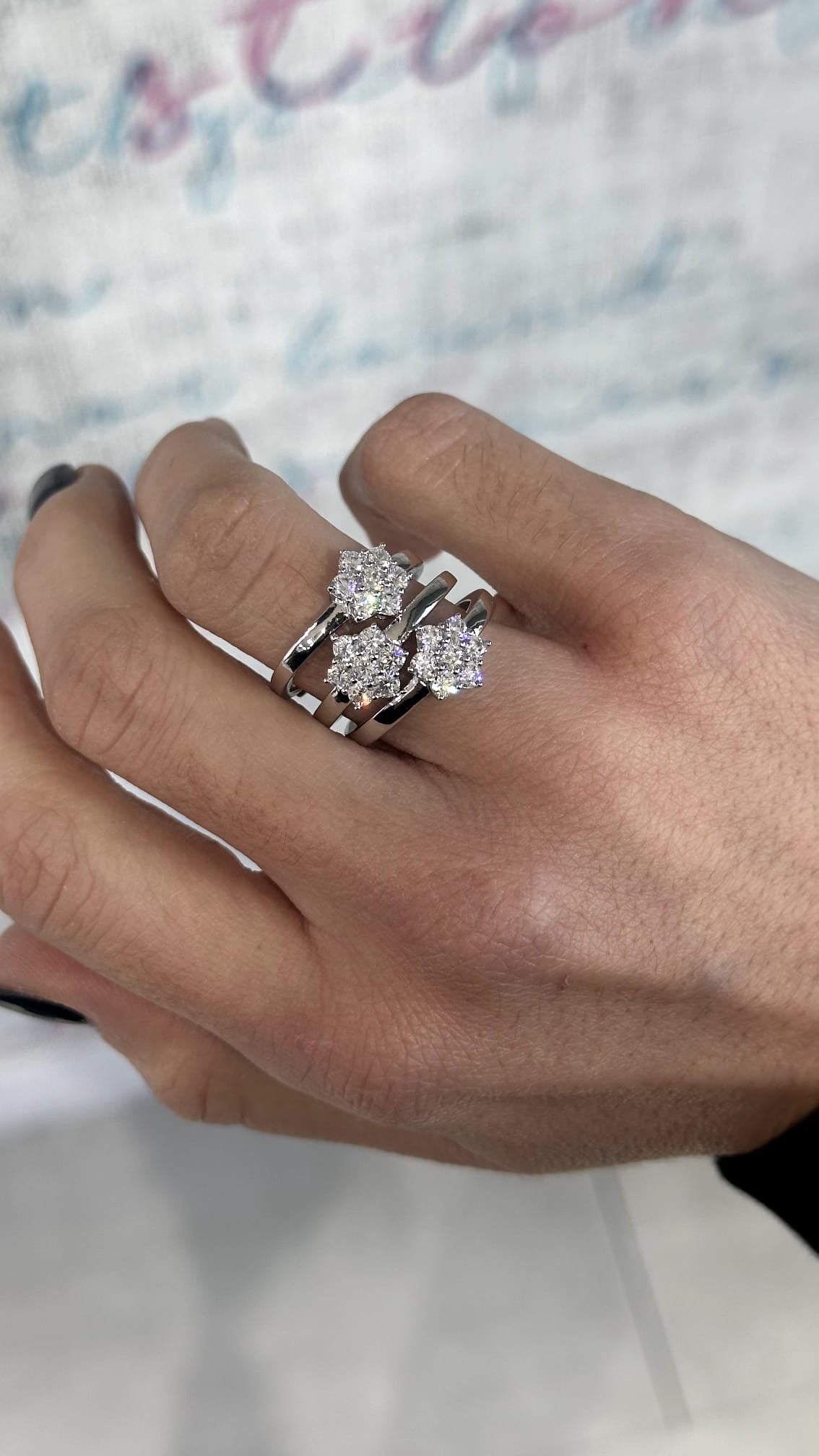 Anello incanto fiorito