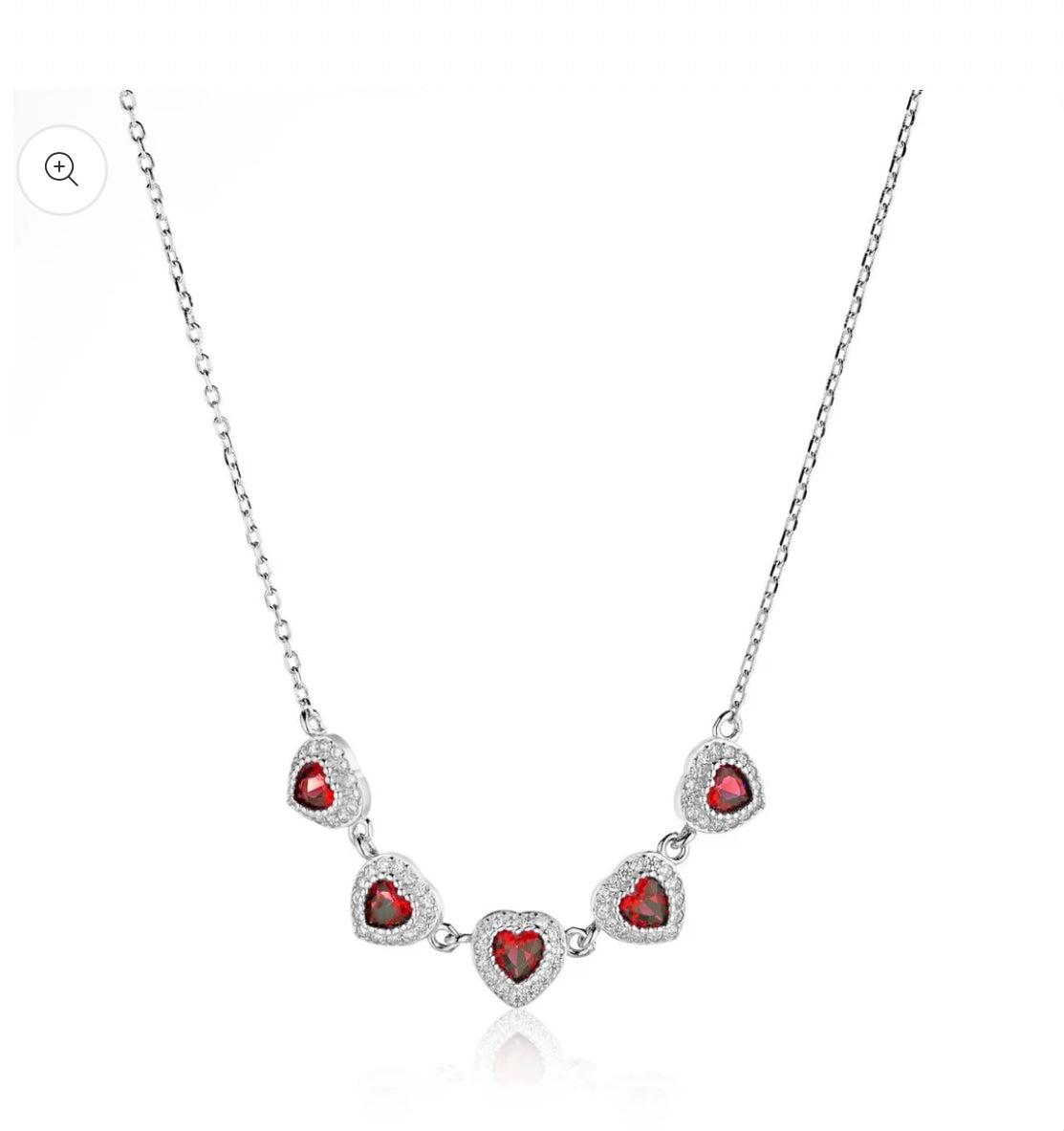 Cuoricini argento 925
