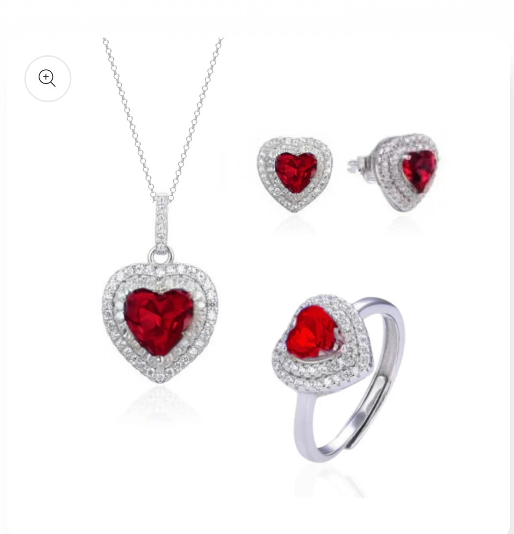 Parure cuore