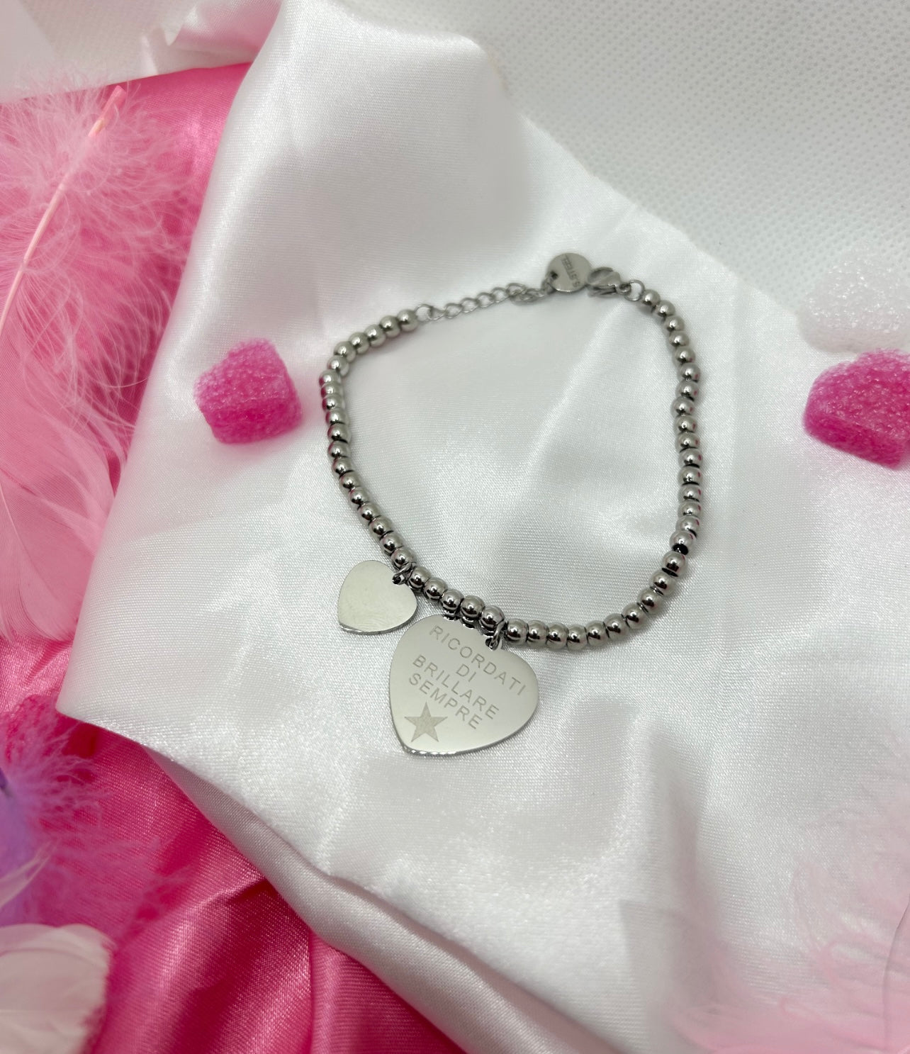 Bracciale ricordati di brillare