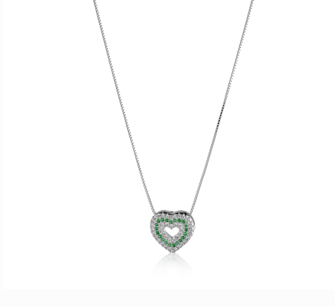 Collana cuori in festa