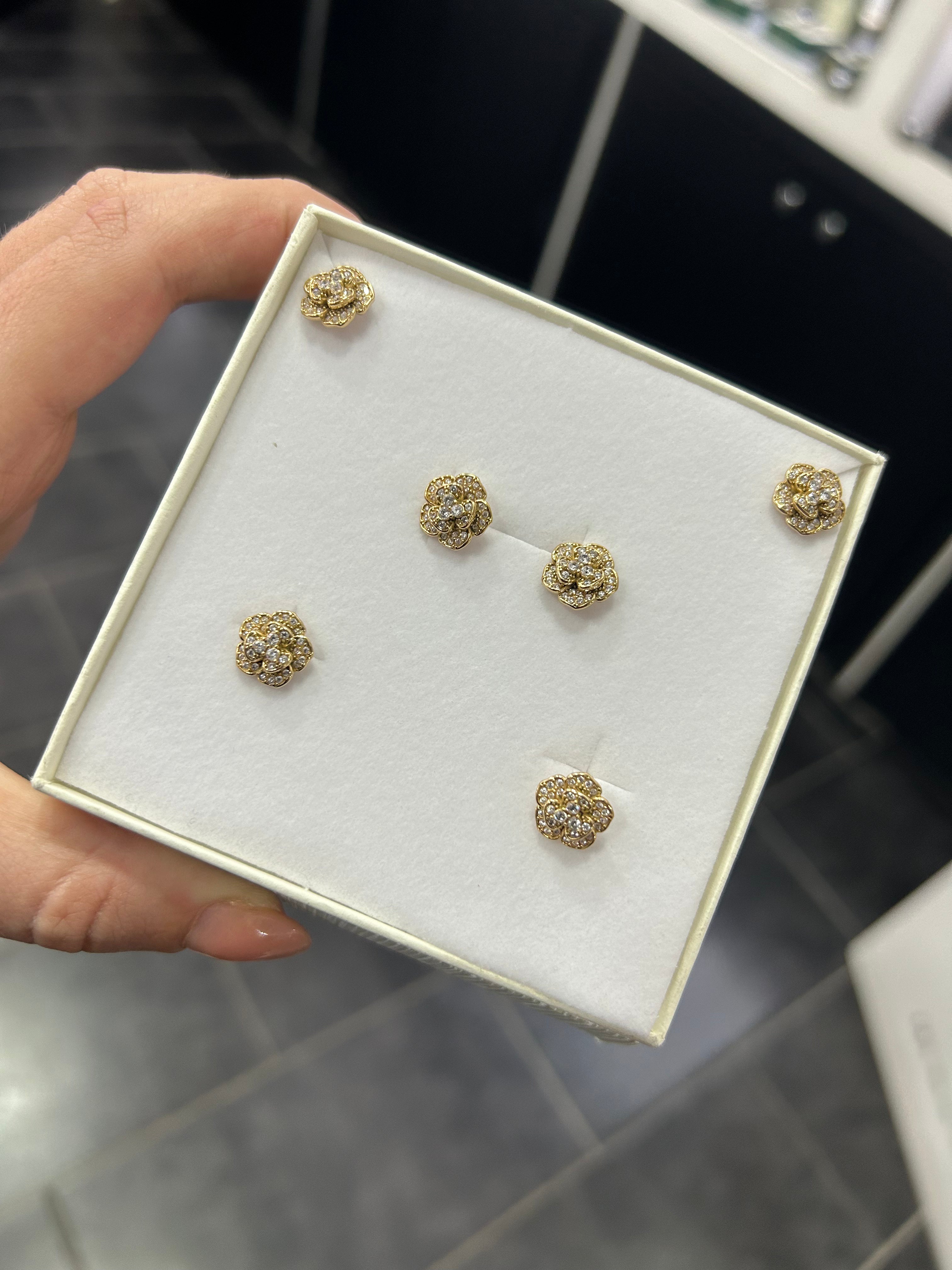 Orecchini rose gold €5 singolo