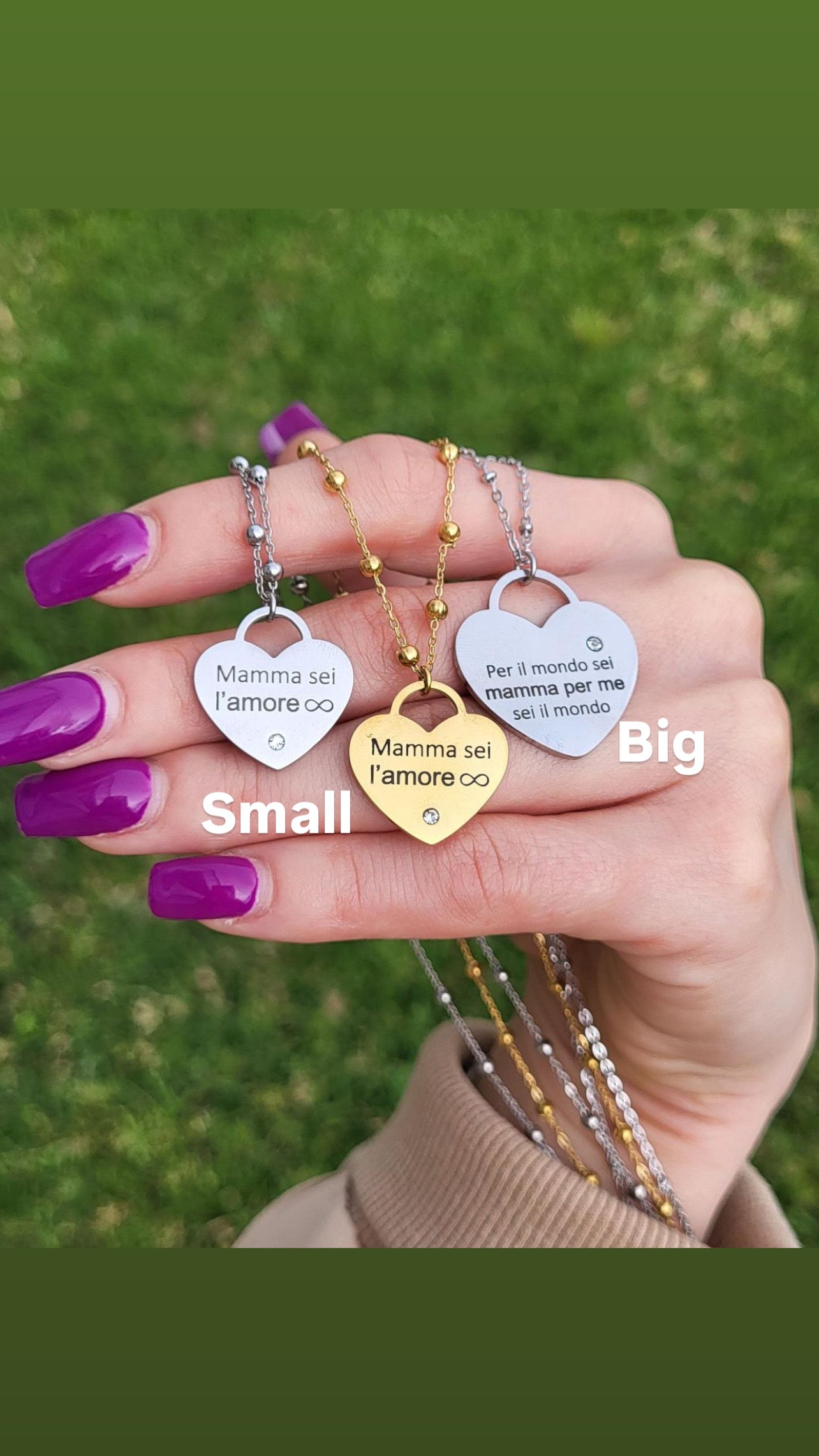 Collana personalizzabile
