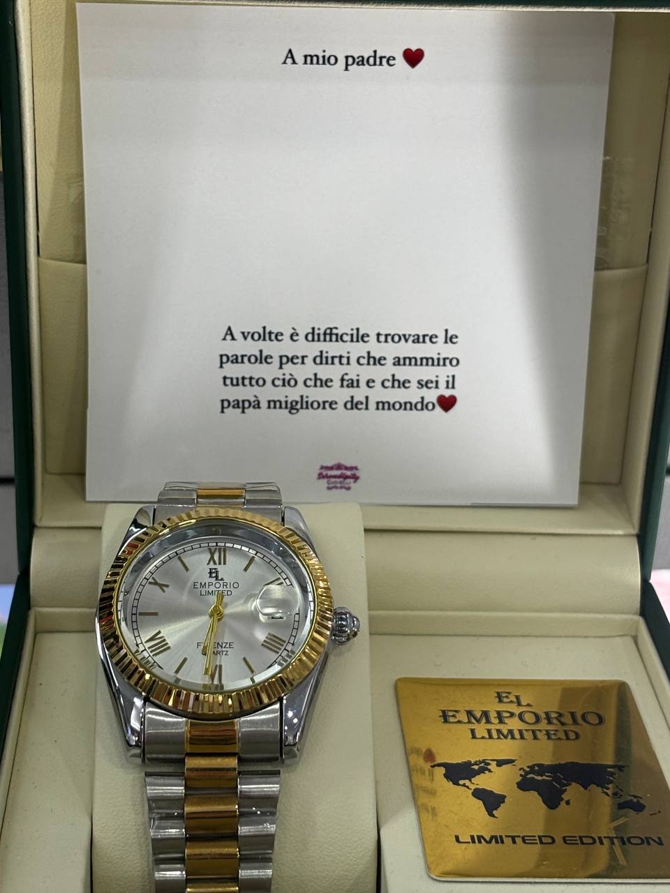 Orologio emporio time uomo