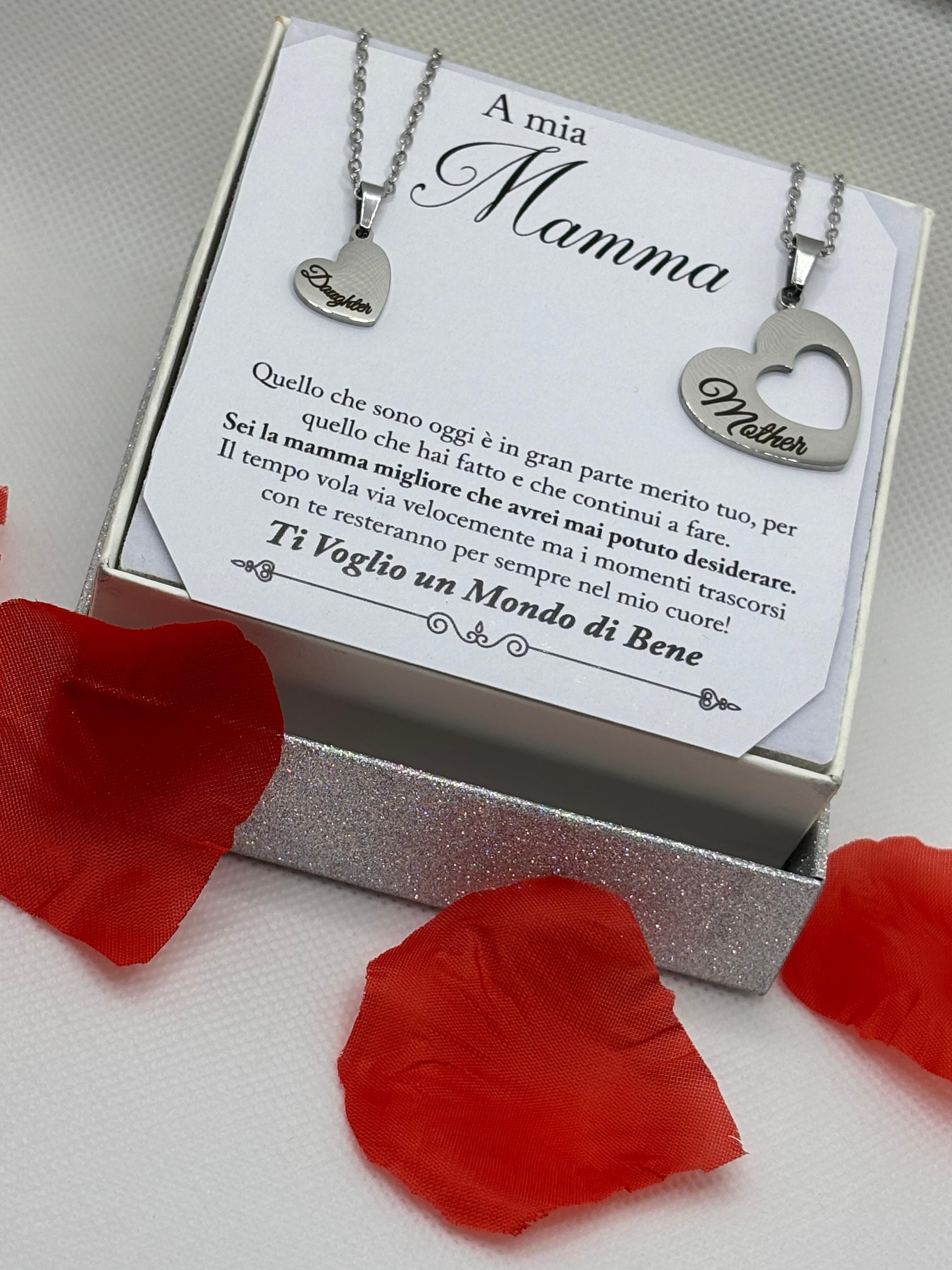 Collana mamma e figlia