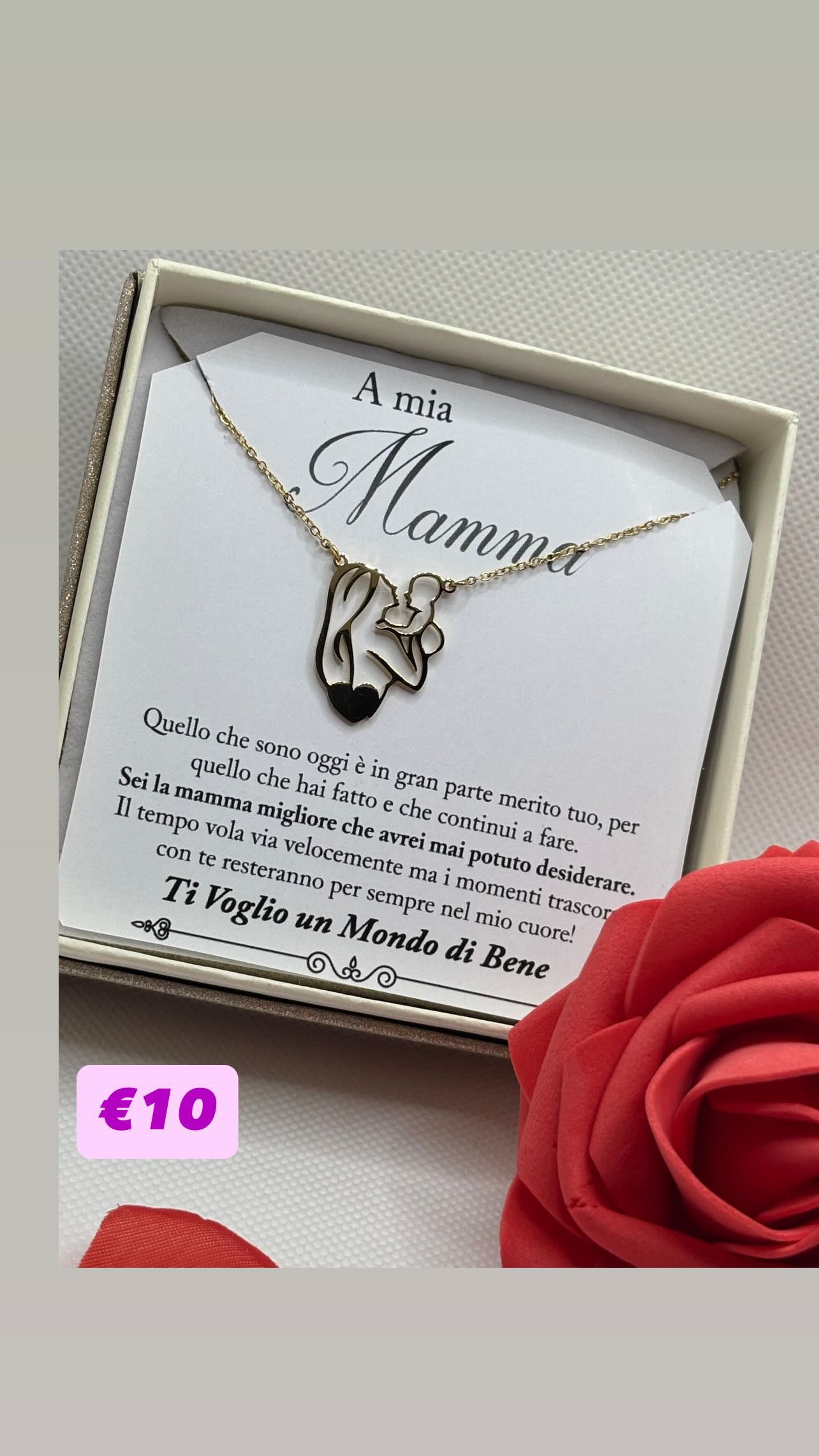 Collana mamma e figlia/o
