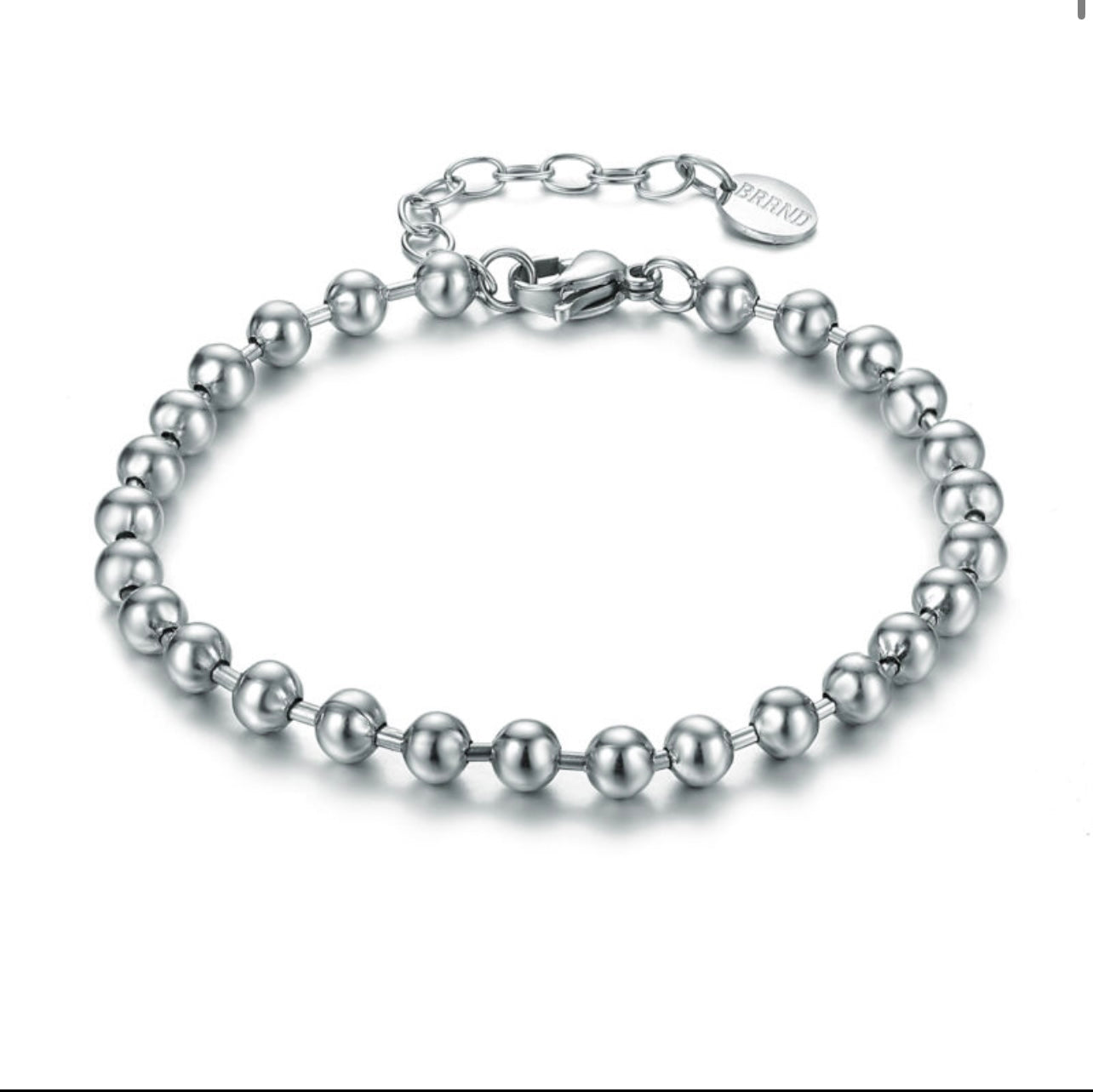 Bracciale sfere distanziate