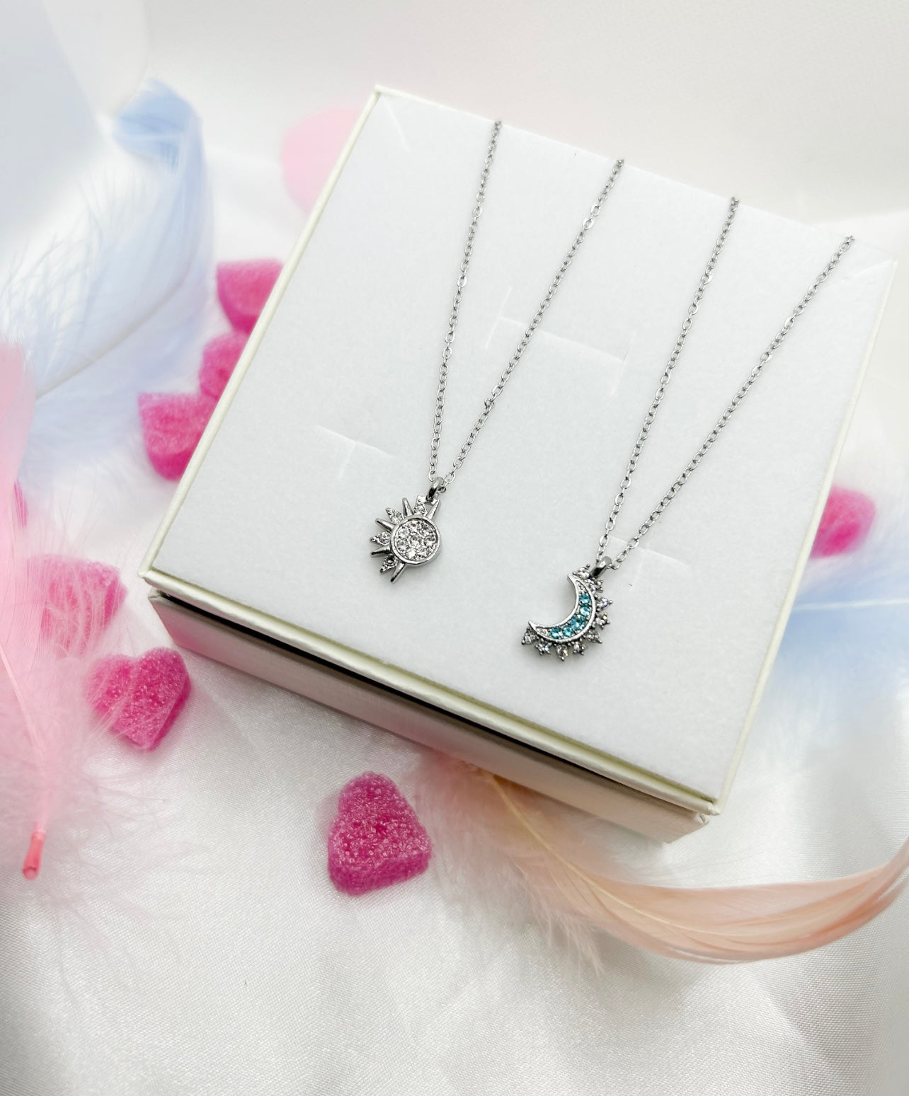 Collana sole e luna