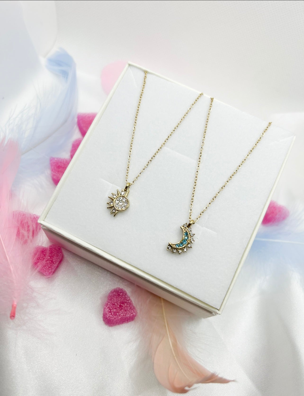 Collana sole e luna