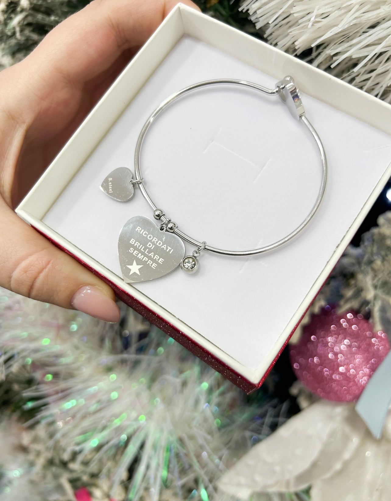 Bracciale ricordati di brillare sempre