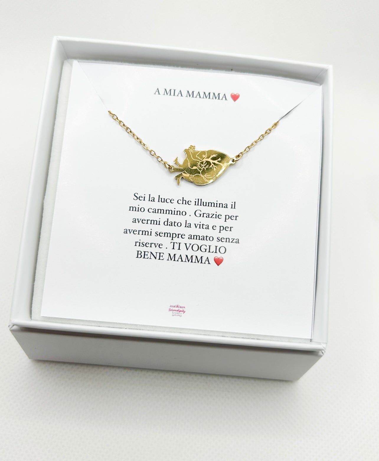 Bracciale cuore anatomico