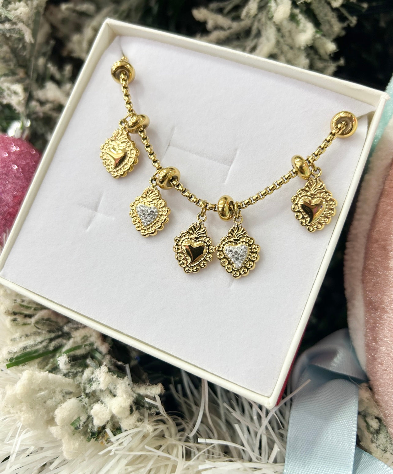 Bracciale cuore sacro