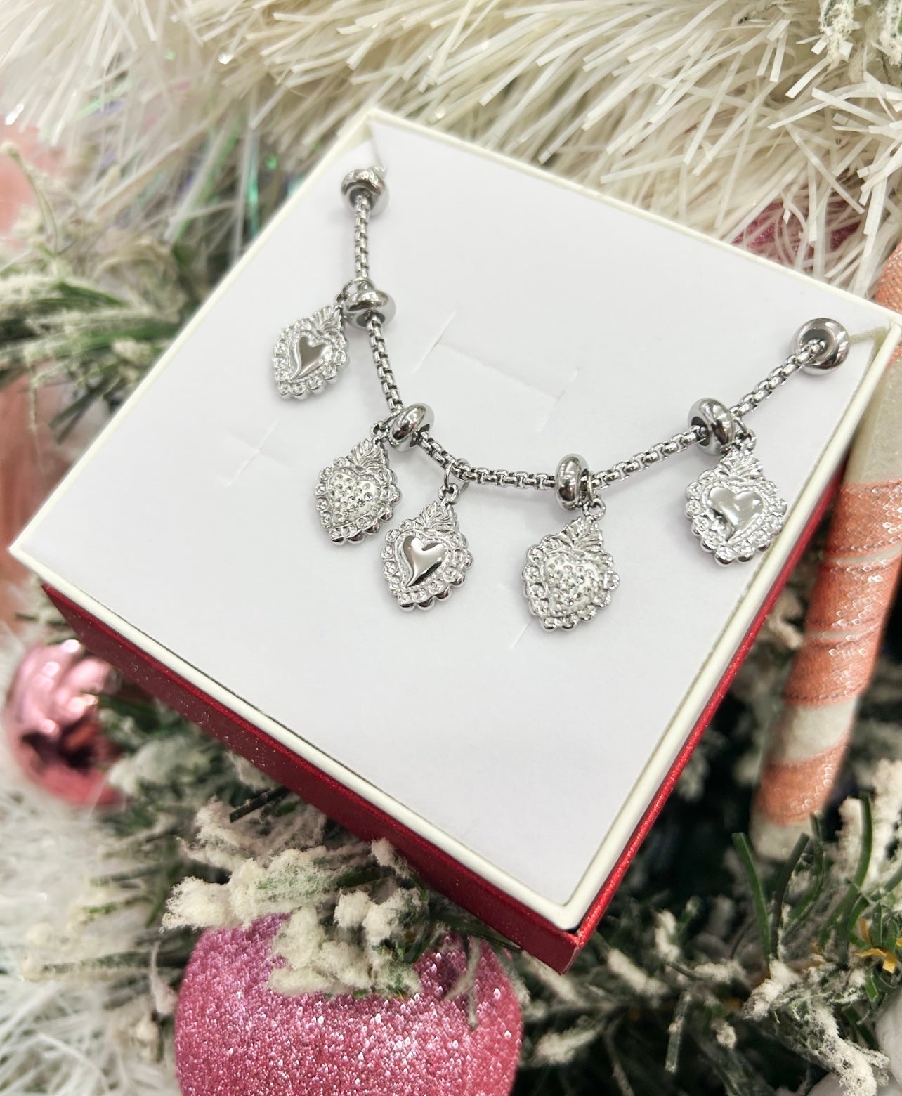 Bracciale cuore sacro