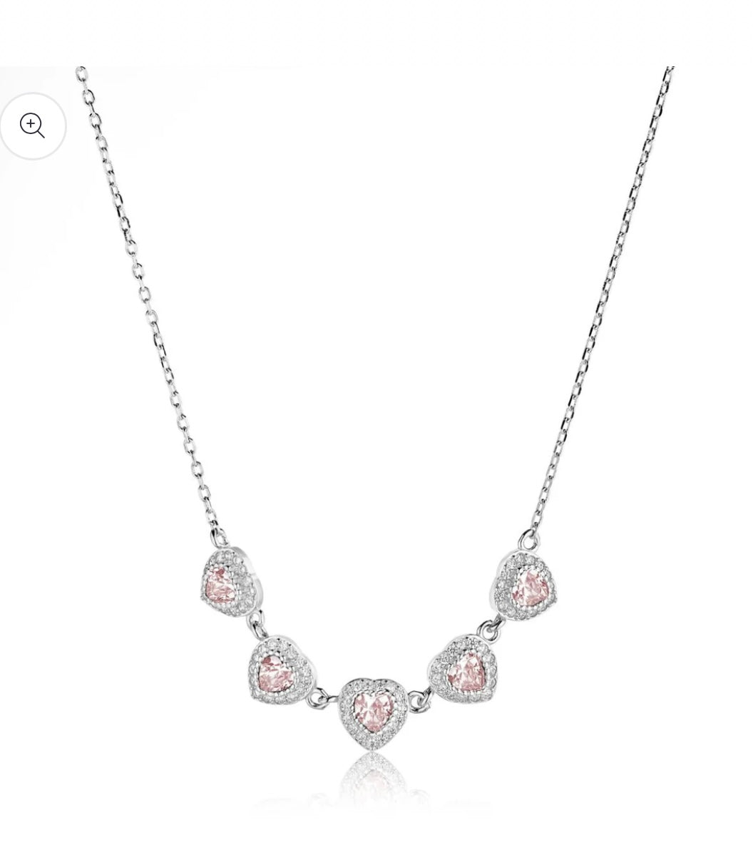 Cuoricini argento 925