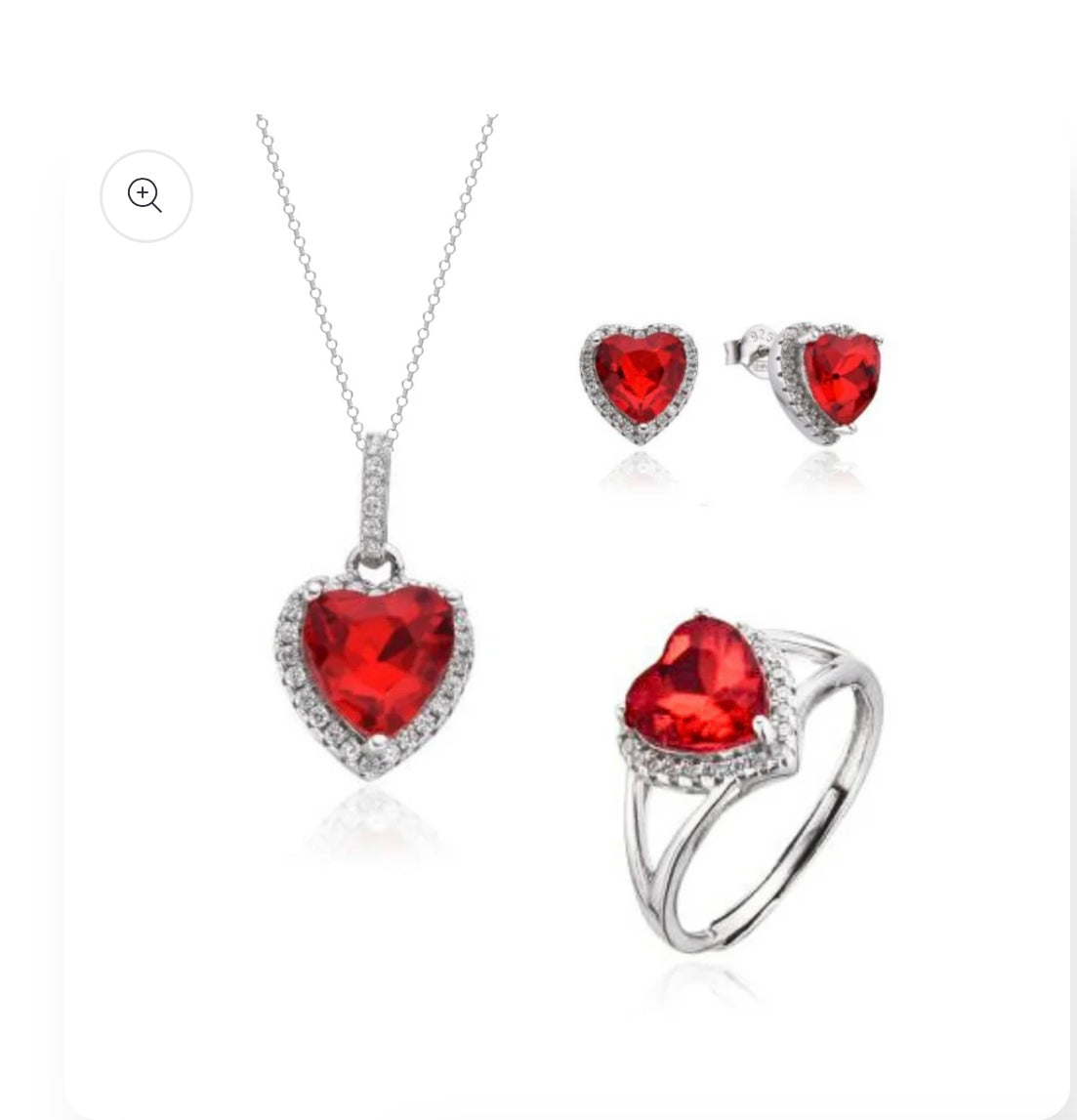 Parure cuore
