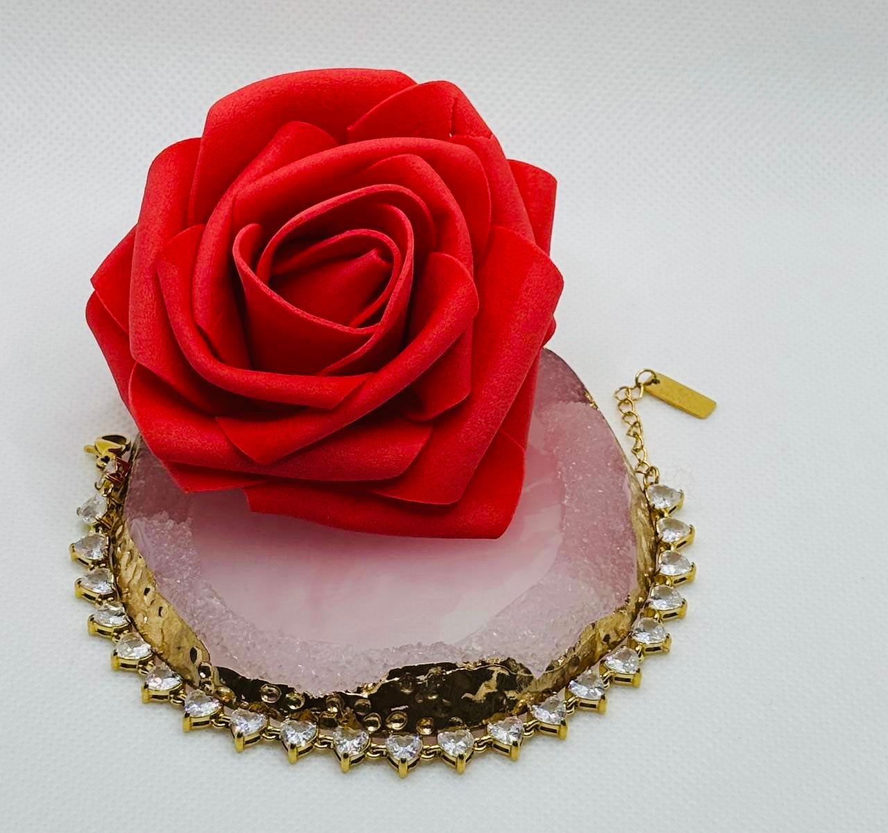 Bracciale cuore tennis