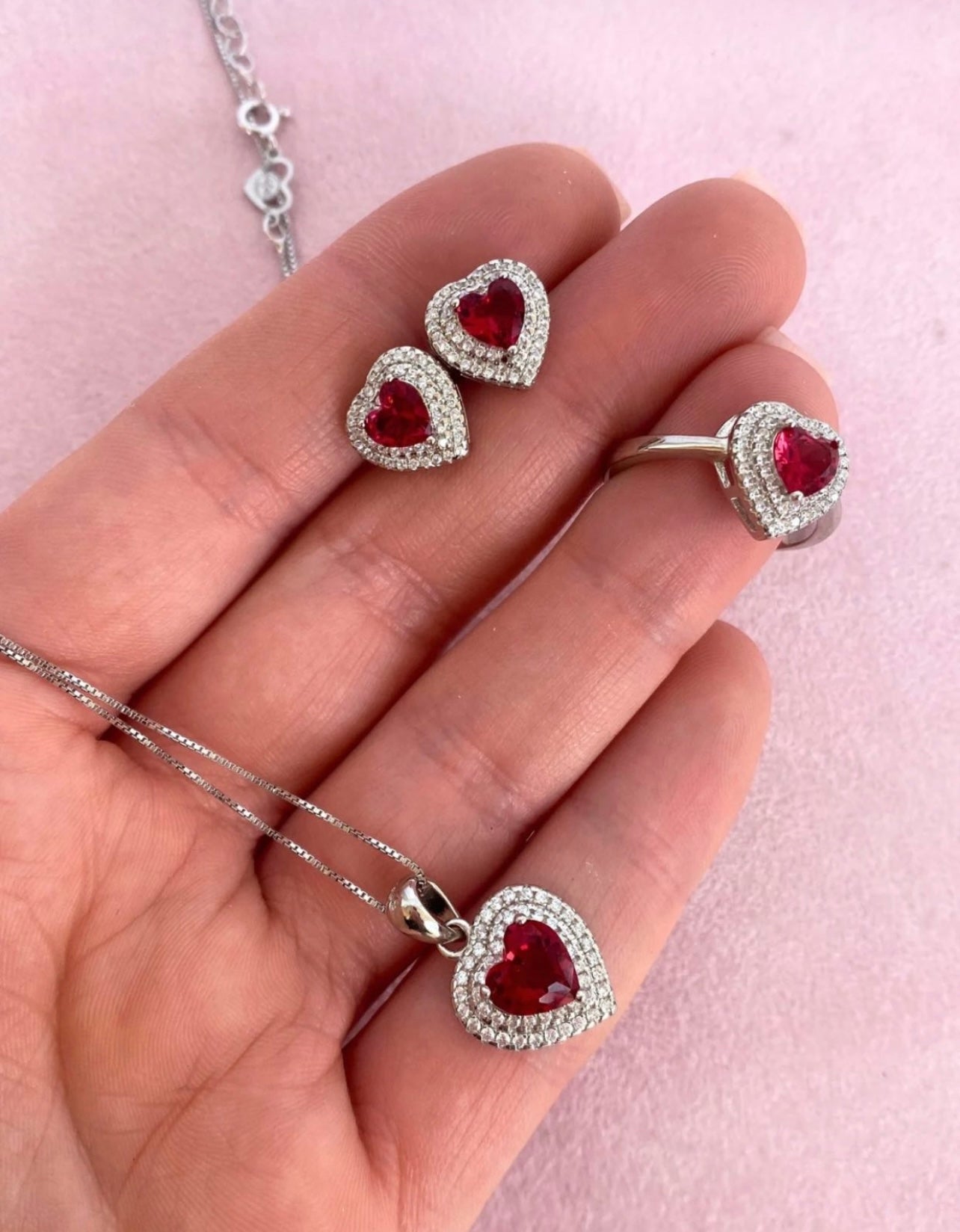 Parure cuore