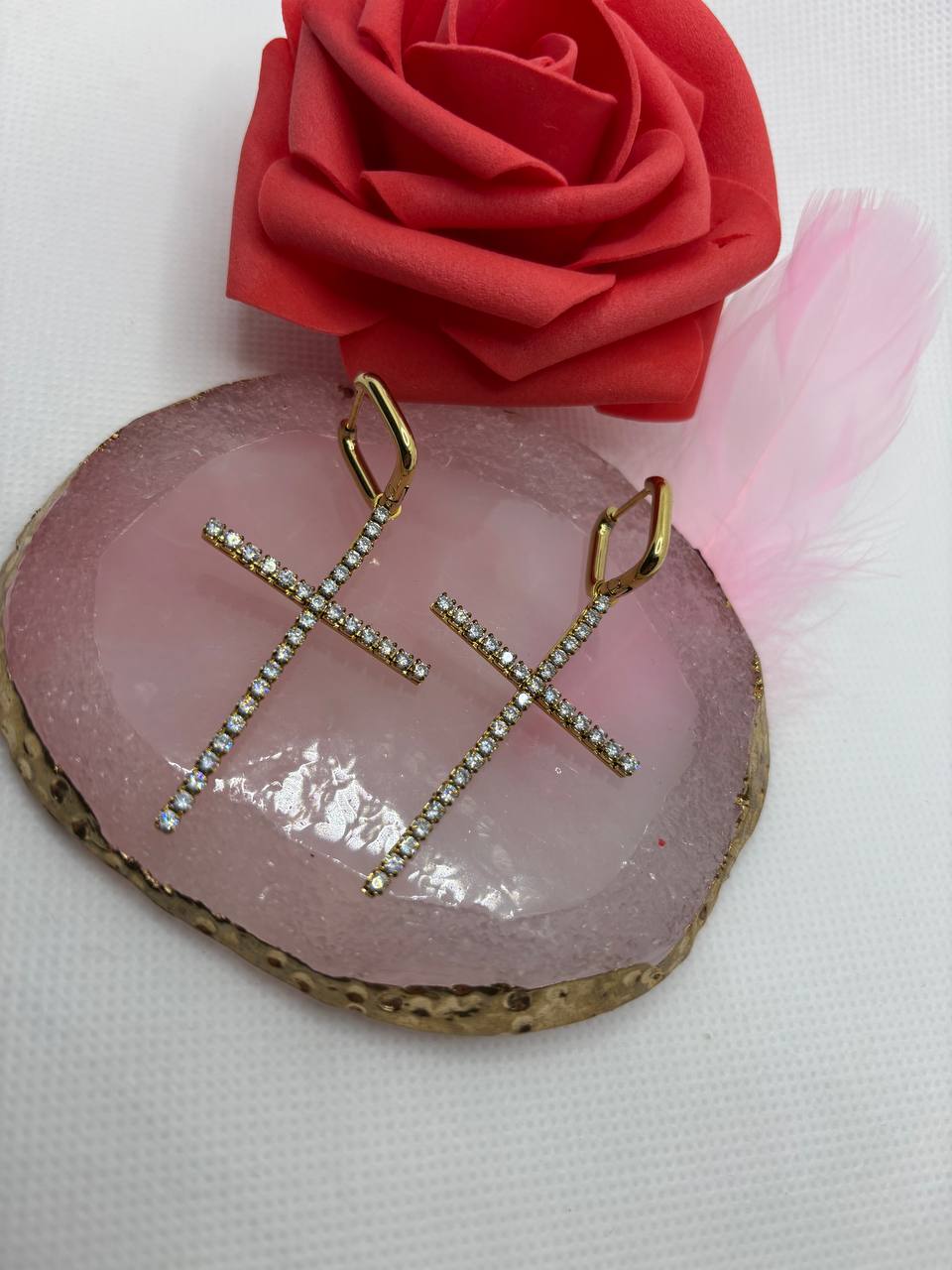 Orecchini croce