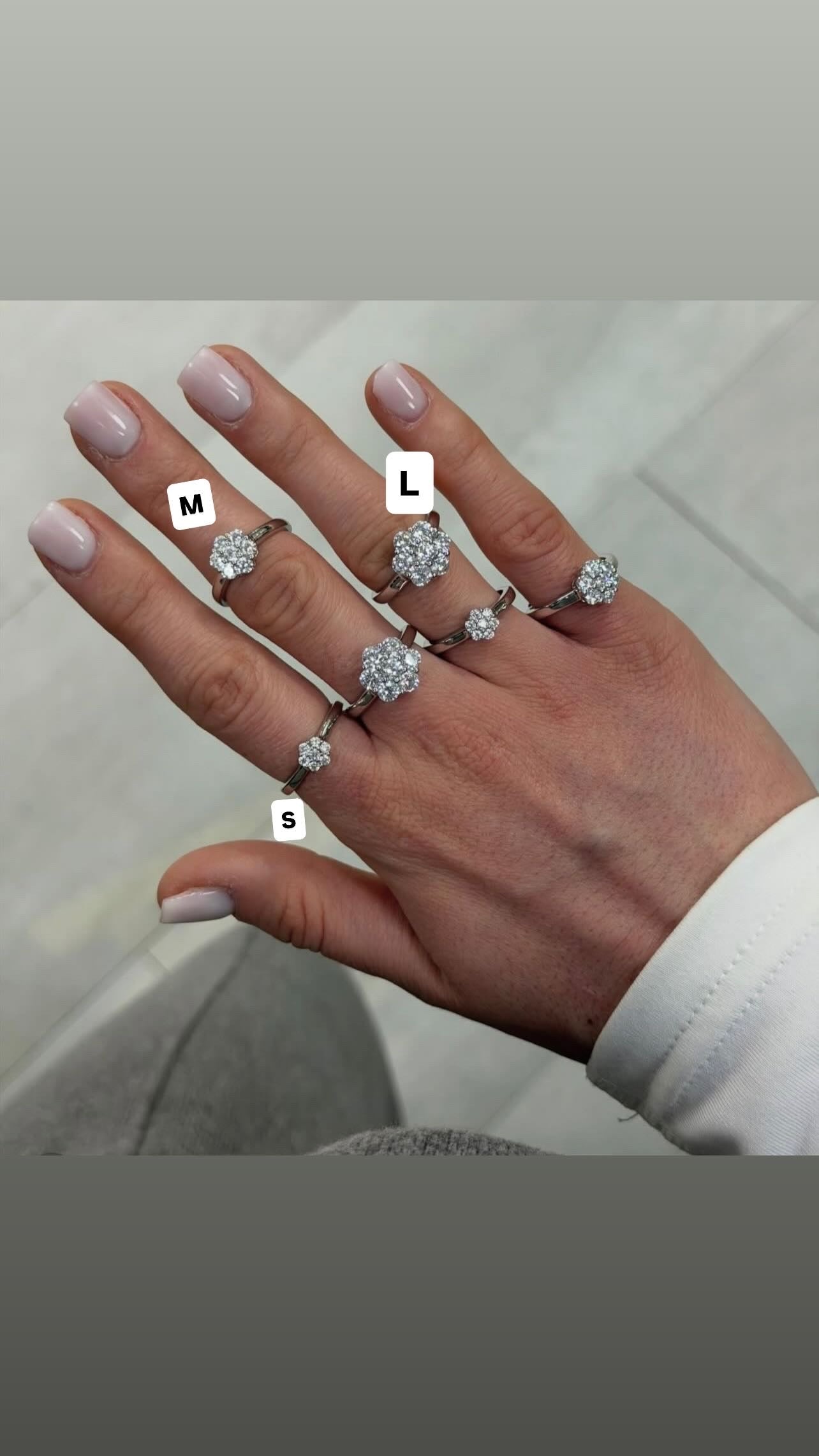 Anello incanto fiorito