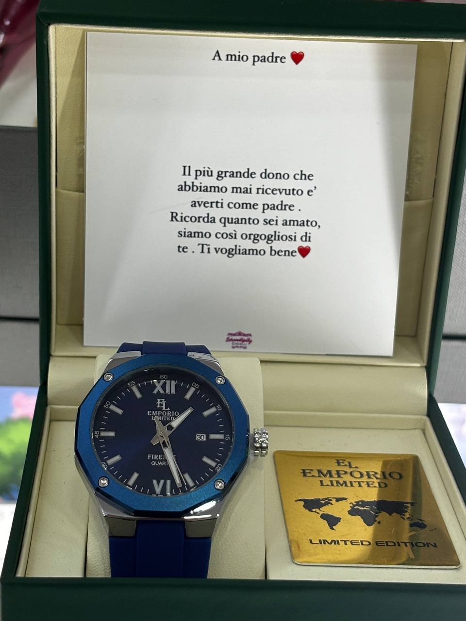 Orologio emporio time uomo