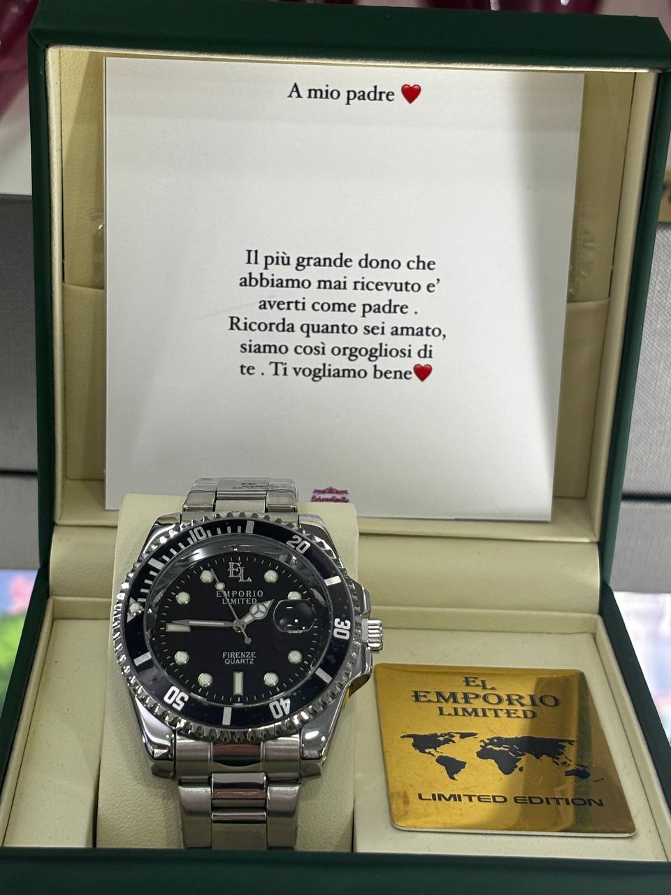 Emporio time uomo